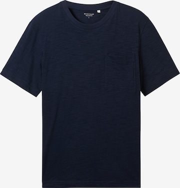 T-Shirt TOM TAILOR en bleu : devant