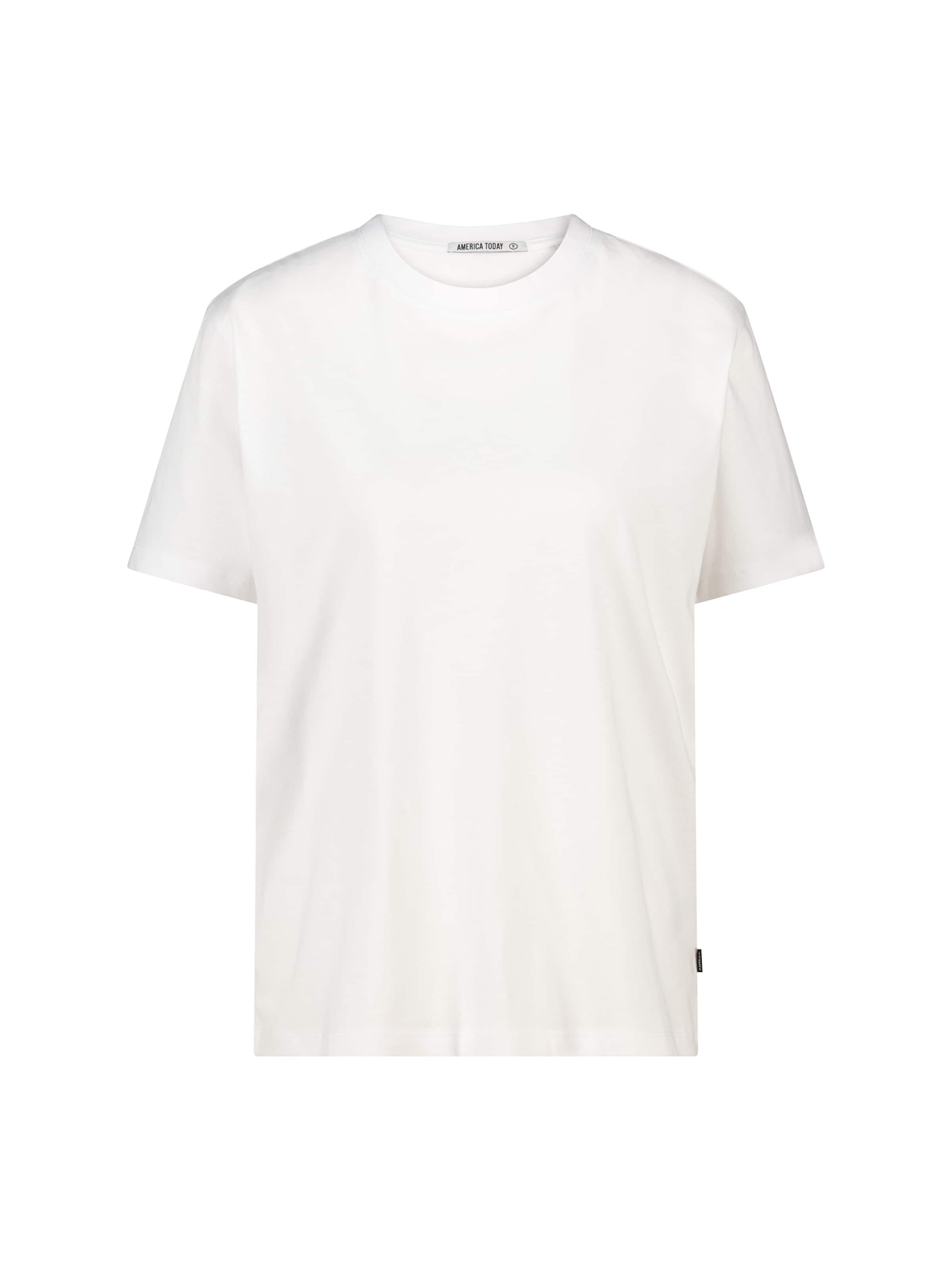 America Today Shirt in White: front