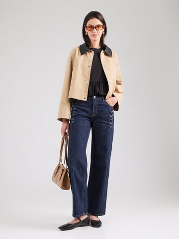 ONLY Between-season jacket 'ONLRILEY' in Beige