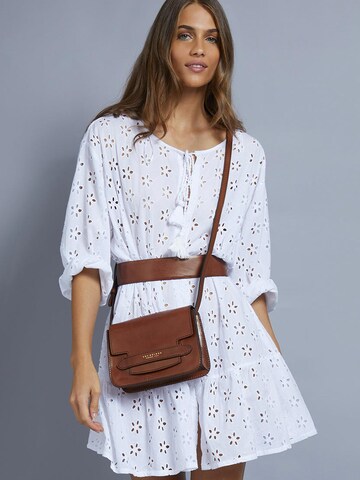 The Bridge Crossbody bag in Black: front