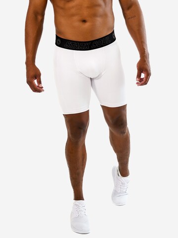 Skinny Pantaloni sportivi di Stark Soul in bianco: frontale