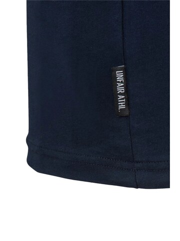 T-Shirt 'DMWU' Unfair Athletics en bleu