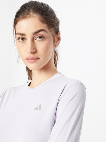 ADIDAS PERFORMANCE Functioneel shirt 'Run It' in Lila