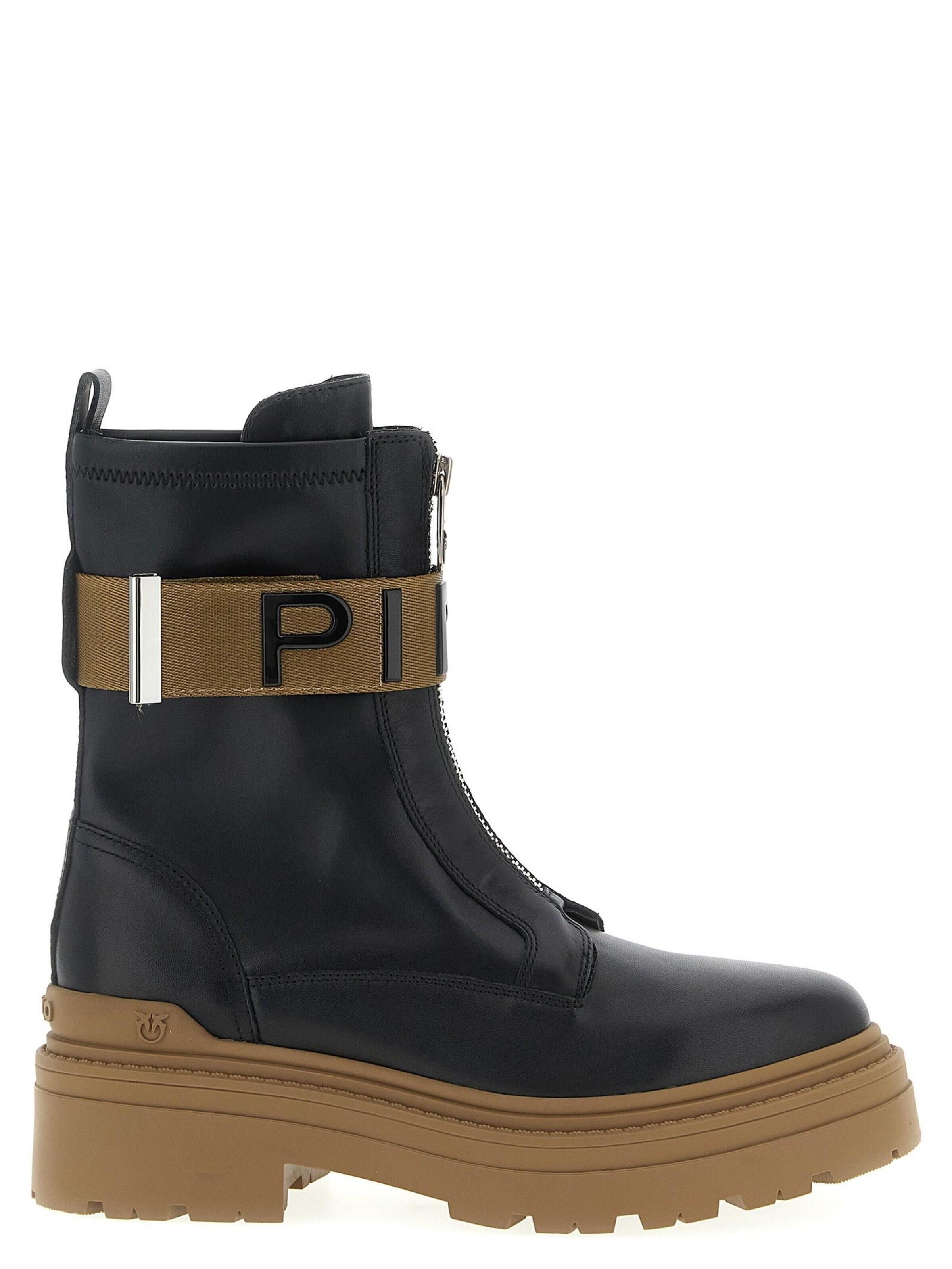 Boots PINKO en noir