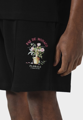 Regular Pantalon 'Giardino' Pas De Monaco en noir