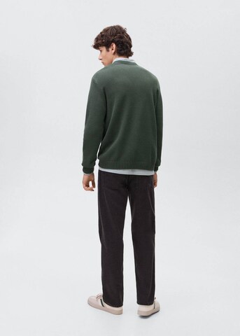 MANGO TEEN Sweater 'Basico' in Green