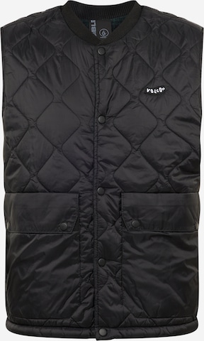 Gilet Volcom en noir : devant