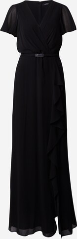 Lauren Ralph Lauren - Vestido de noche 'FARRYSH' en negro: frente