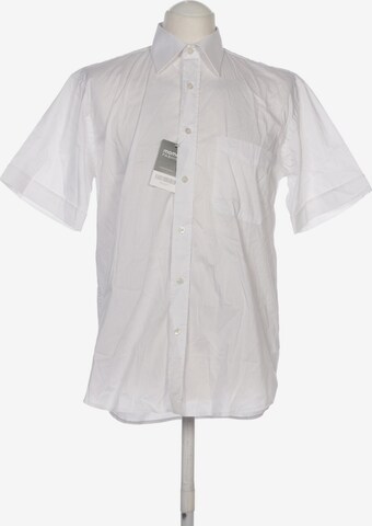 Armor Lux Button Up Shirt in S in White: front