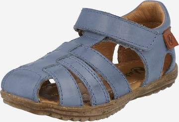 NATURINO Open schoenen 'See' in Blauw: voorkant