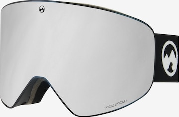 Ski 'MowMow STEALTH Ski Goggles - Photochromic Lens - ECO: Bioresin Frame & Recycled - UV400 - Unisex' Mowmow en argent : devant
