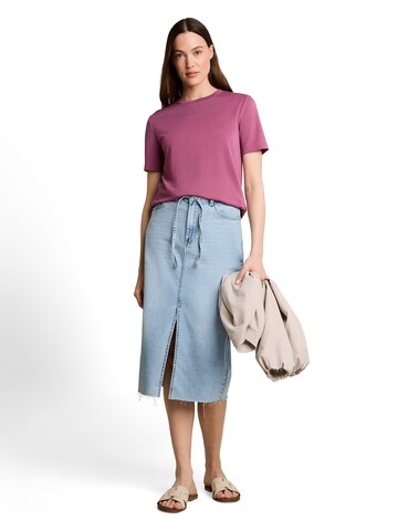 T-shirt TOM TAILOR DENIM en violet