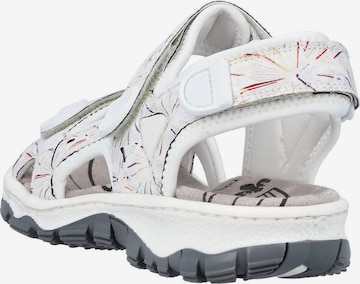Sandales de randonnée Rieker en blanc