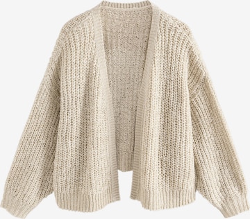 Next Cardigan i beige: forside