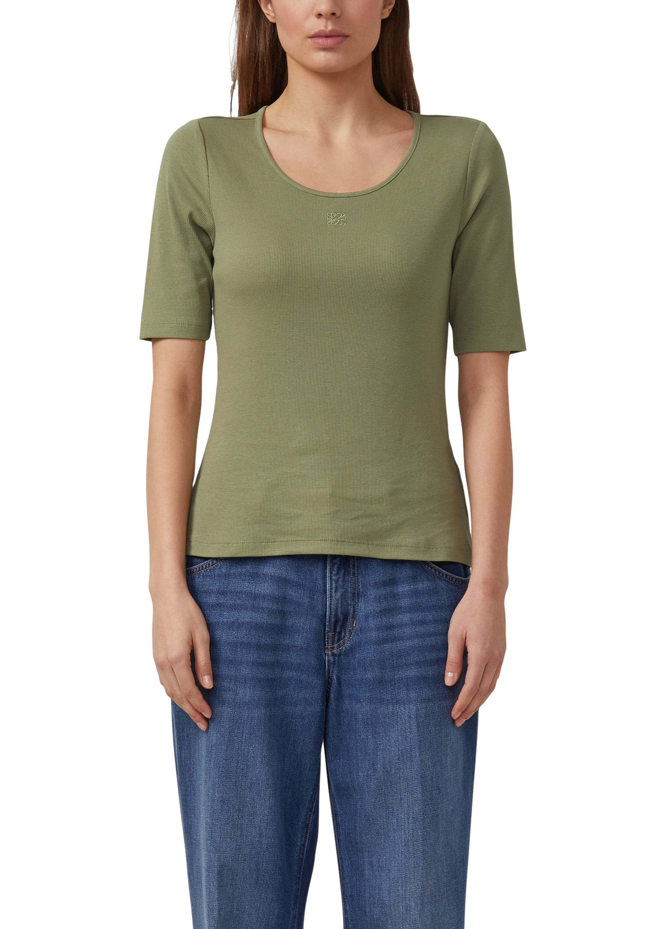 T-shirt s.Oliver en vert