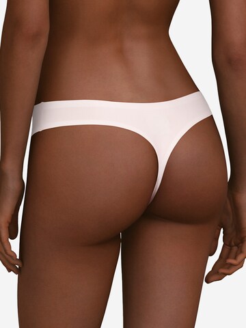 Chantelle Thong 'Soft Stretch' in Pink