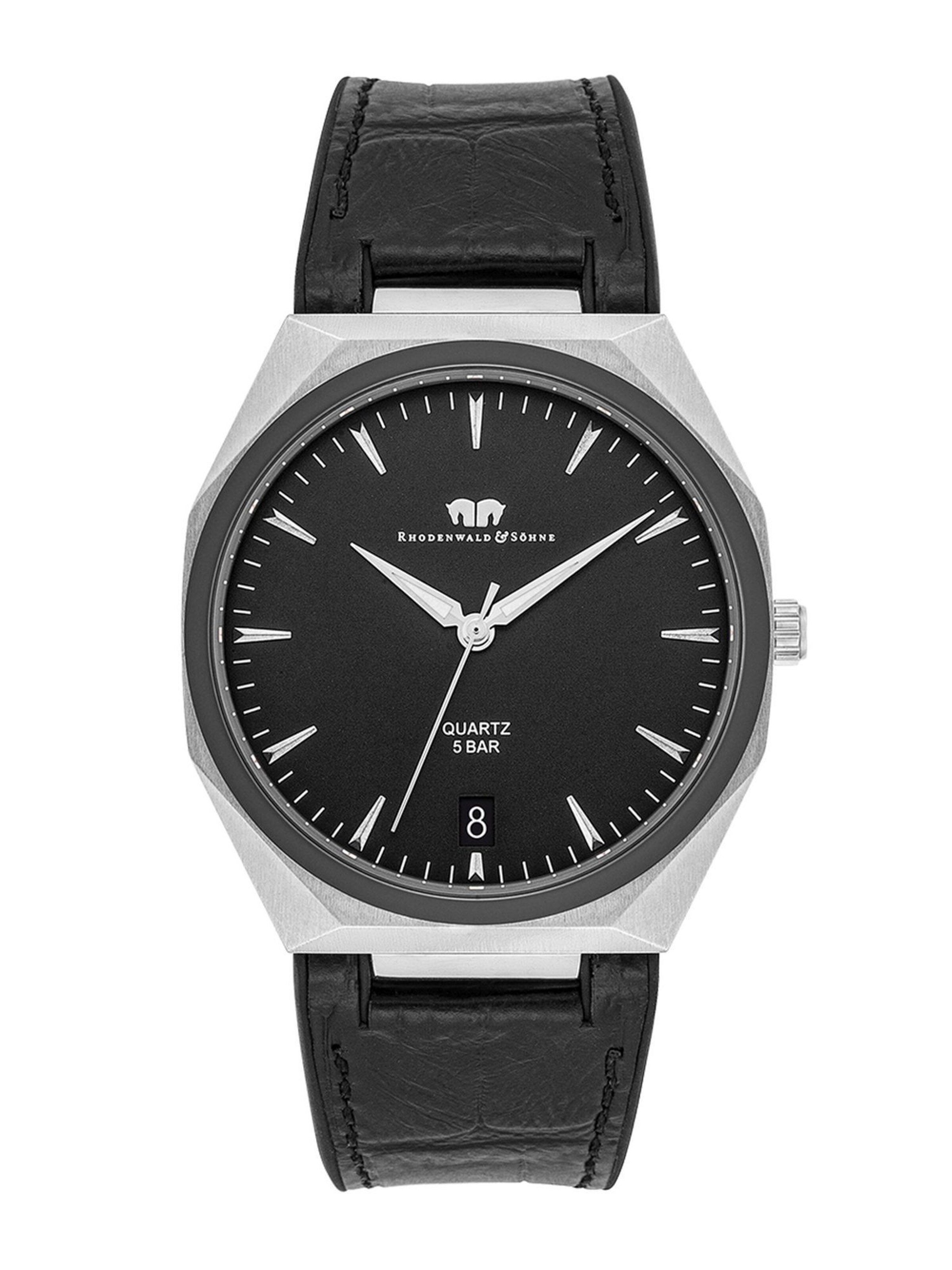 Montre à affichage analogique Rhodenwald & Söhne en argent : devant