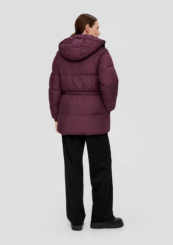 s.Oliver - Casaco de inverno em roxo