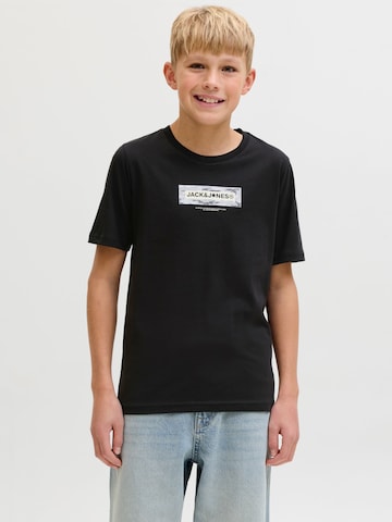 Jack & Jones Junior - Camisola 'JCOBREEZE' em preto: frente