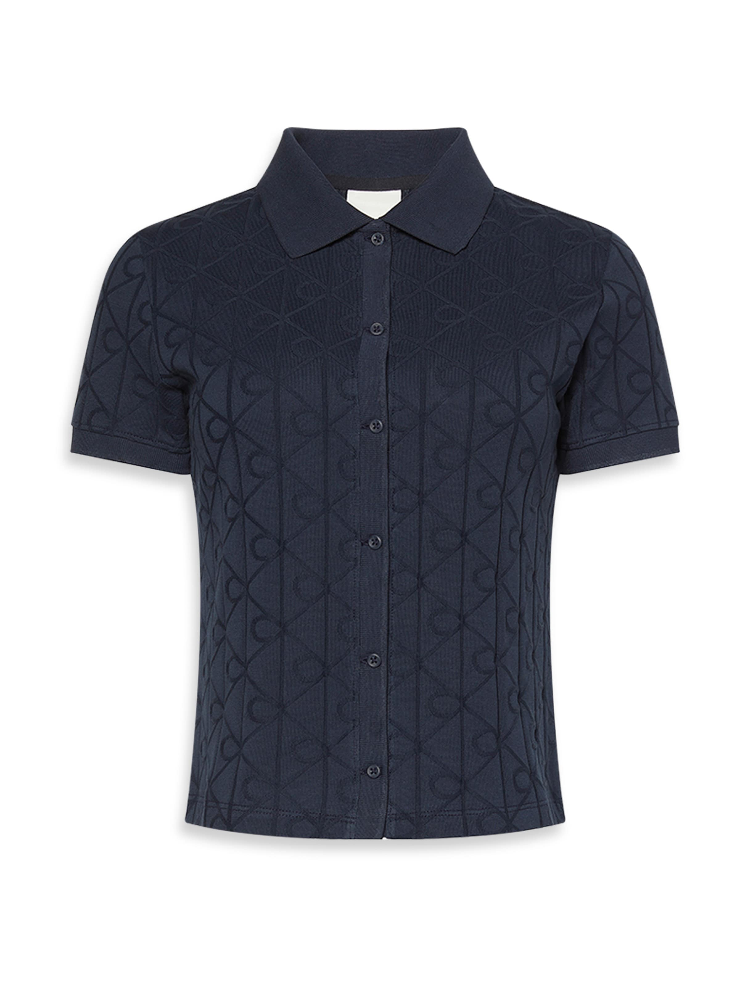 Calvin Klein Jeans Μπλούζα σε μπλε: μπροστά