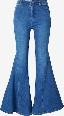 Free People Levenevä Farkut värissä sininen: etupuoli