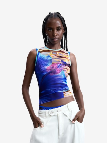 Desigual Top in Blau: Vorderseite