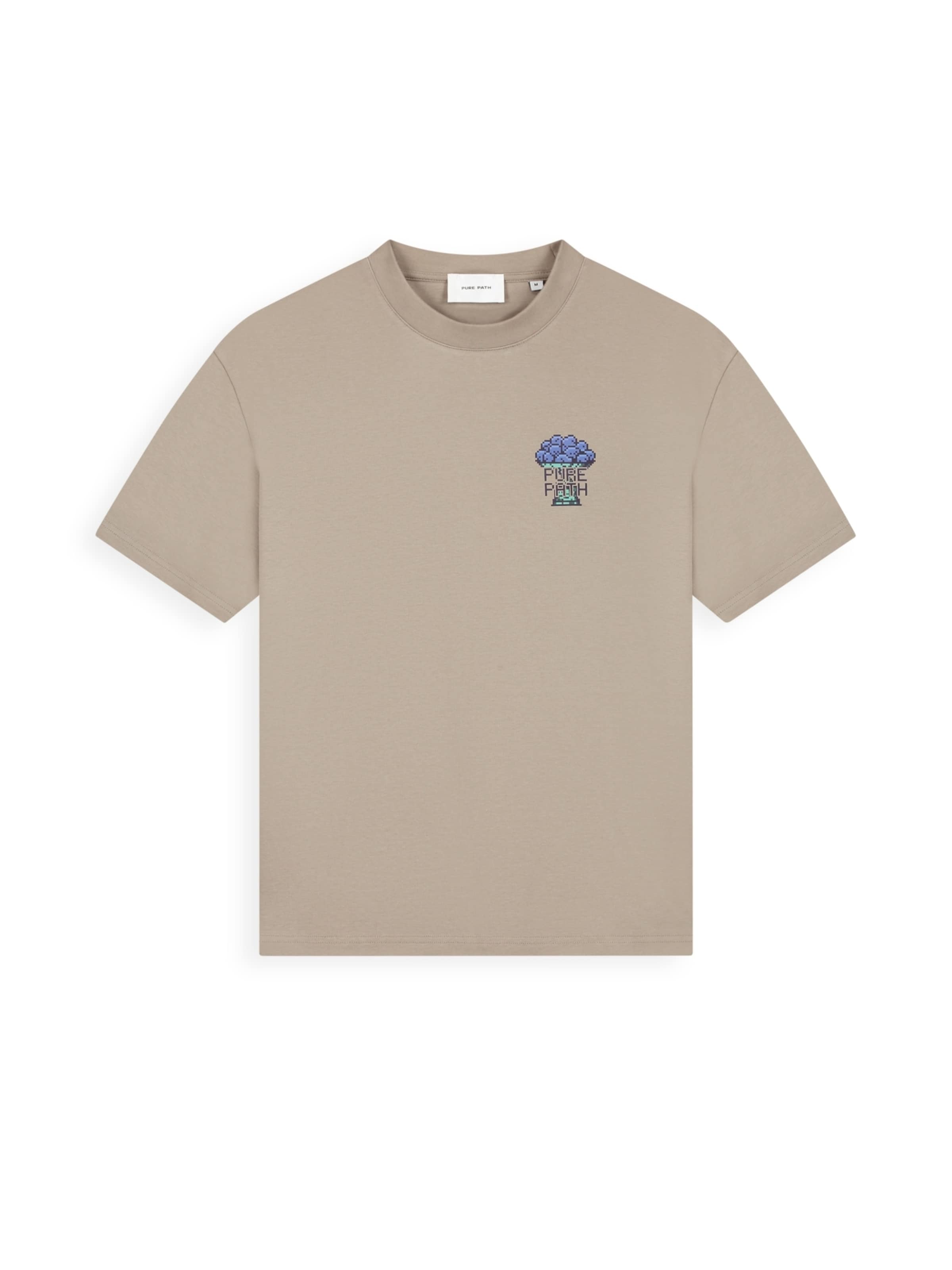 Pure Path Shirt in Beige: front