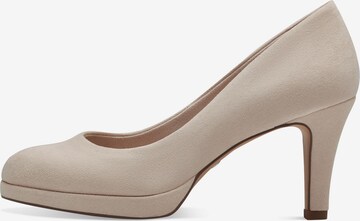 TAMARIS - Zapatos con plataforma en beige