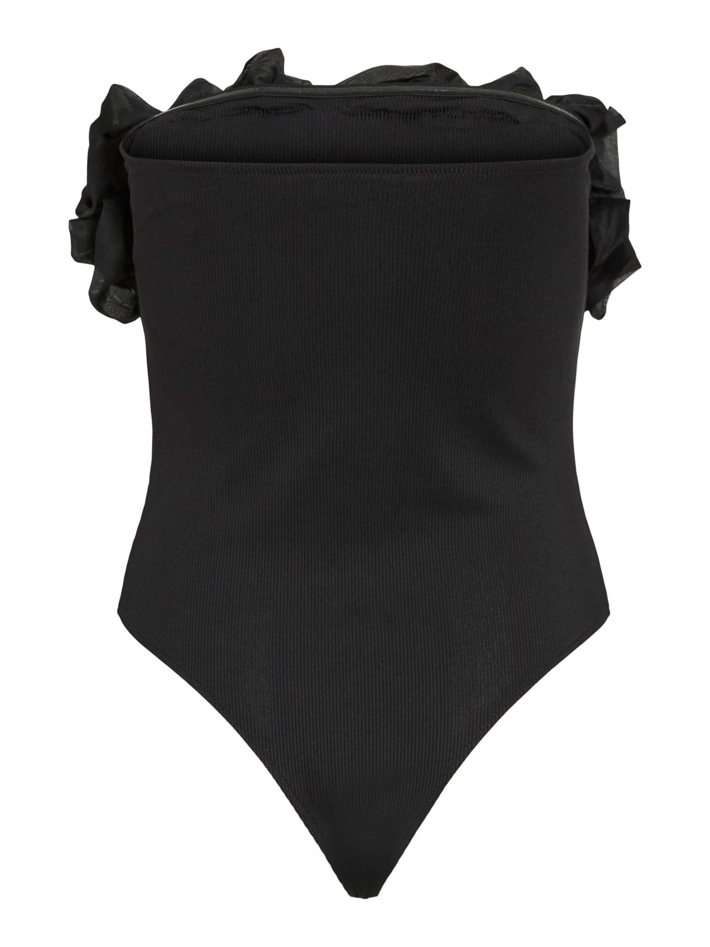 VILA Bodysuit in Black