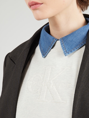 Calvin Klein Jeans Mikina – šedá