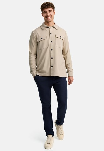 Fit confort Chemise 'Nello' INDICODE JEANS en beige