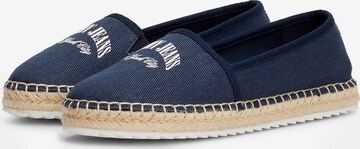 Tommy Jeans Espadrilky 'VARSITY' - Modrá