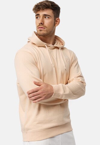 INDICODE JEANS Sweatshirt 'Simpson' in Beige