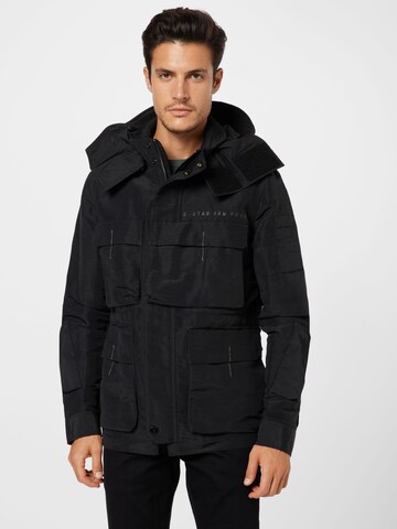 G-Star RAW Winter Jacket in Black: front