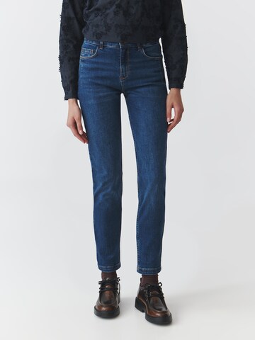TATUUM - Slimfit Vaquero en azul: frente