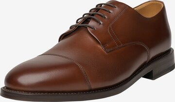 Henry Stevens Lace-Up Shoes 'Winston CD' in Brown: front