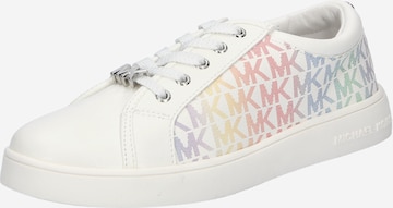 Sneaker 'JEM' di Michael Kors Kids in bianco: frontale