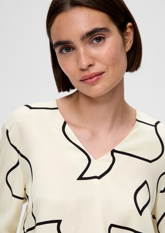 s.Oliver BLACK LABEL Blouse in Wit