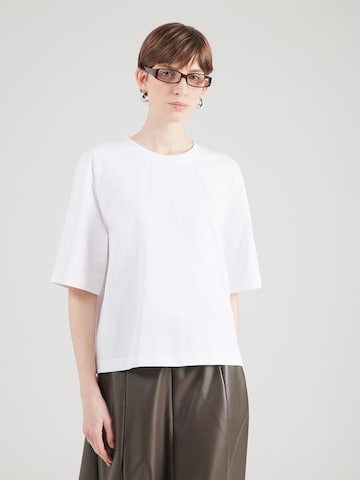 Samsøe Samsøe - Camiseta 'SAABBY' en blanco: frente