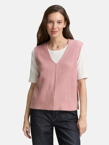 TOM TAILOR Trui in Roze: voorkant