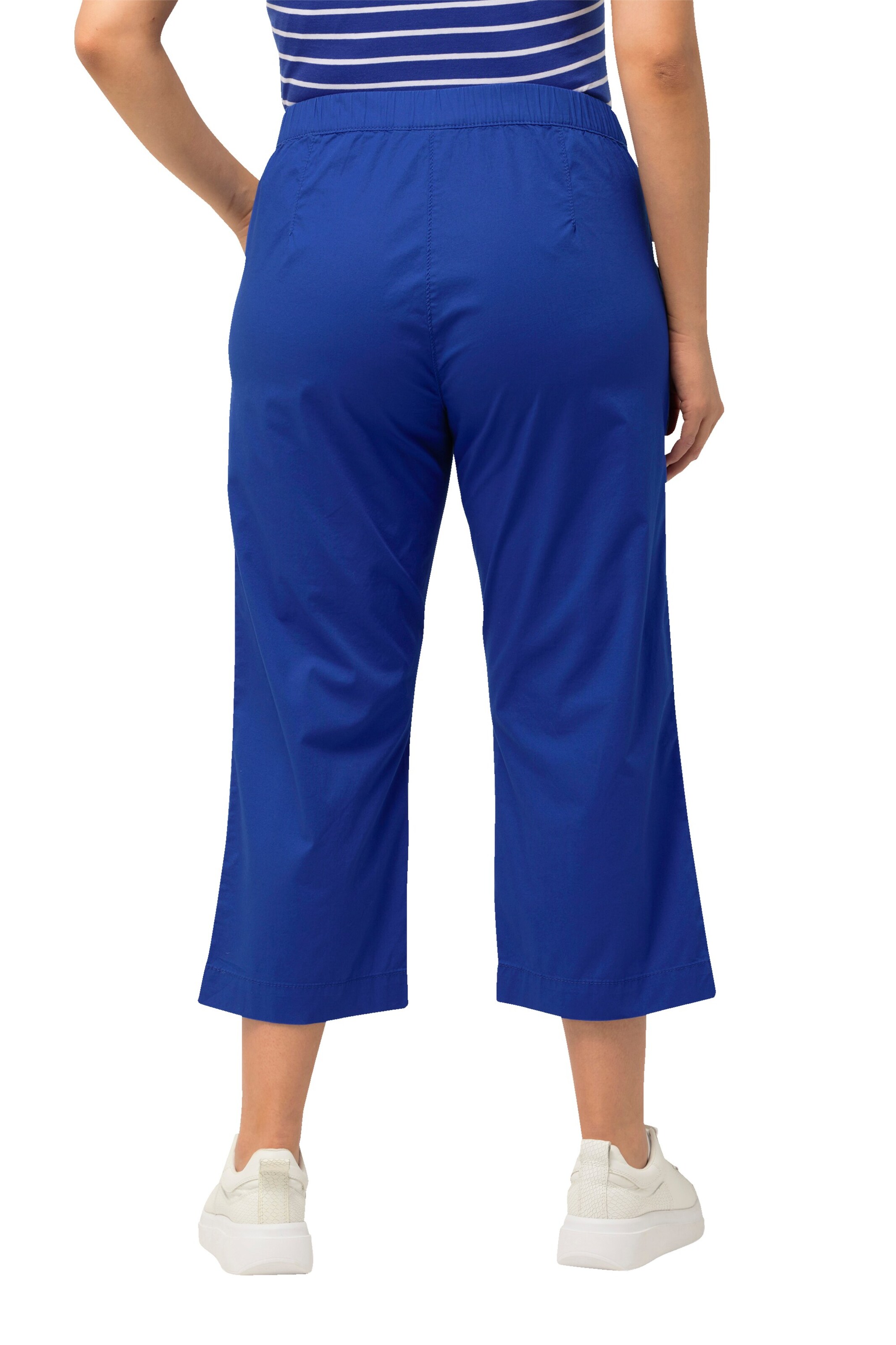 Ulla Popken Loosefit Broek 'Ruby' in Blauw