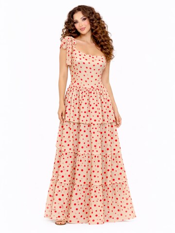 Elena Athanasiadou Cocktailjurk in Beige