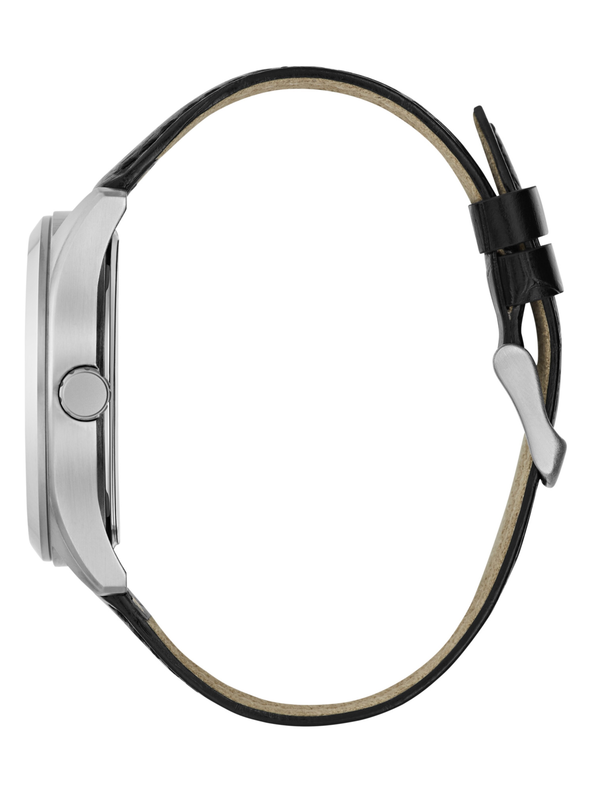 GUESS Set 'Zen': Uhr + Armband in Schwarz