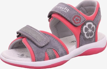 SUPERFIT Sandals 'Sunny' in Grey: front