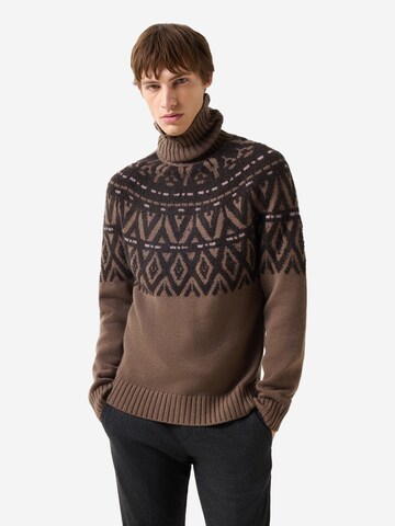 BOGNER Pullover 'Roxter' in Braun: Vorderseite