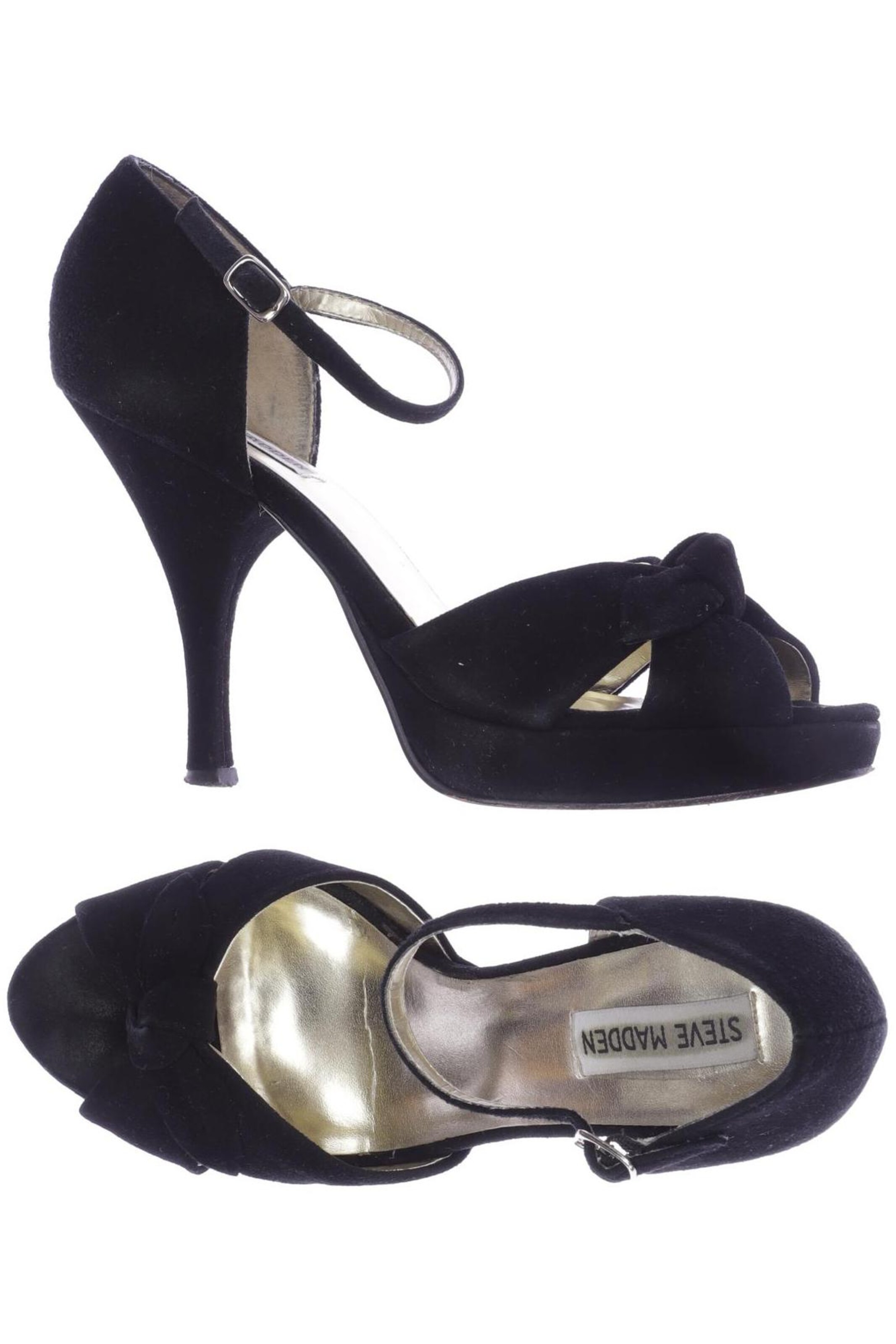 STEVE MADDEN Sandals & High-Heeled Sandals in 39 in Black: front