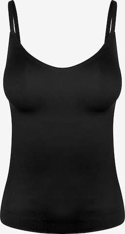 Maglietta intima di MAGIC Bodyfashion in nero: frontale