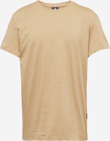 G-Star RAW - Camiseta en marrón: frente