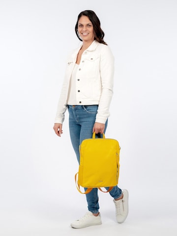 TAMARIS Backpack in Yellow: front