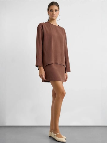 Camicia da donna di Hiccup in marrone
